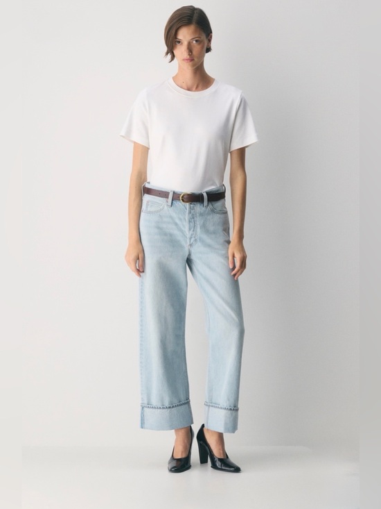 Denim Forum Denim - Aritzia Denim Forum The 90s Vintage Low Rise Straight Jean